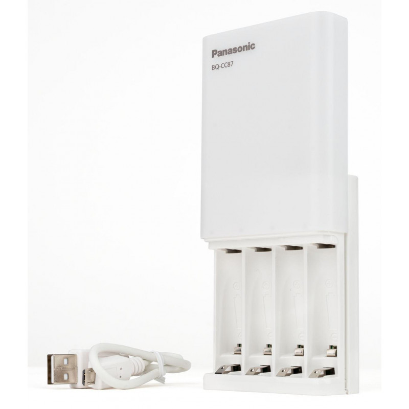 Panasonic Eneloop BQ-CC87 - повербанк и зарядное устройство для АА/ААА аккумуляторов