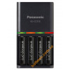 Panasonic Eneloop BQ-CC55E Smart&Quick Charger Kit (зарядное устройство Panasonic Eneloop + 4 аккумулятора AA Panasonic Eneloop Pro 2600mah)