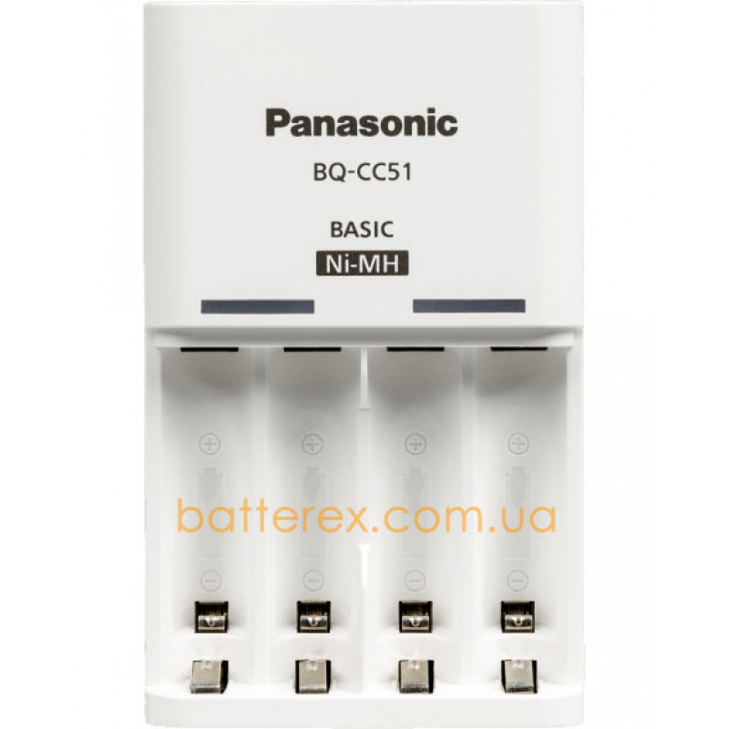 Простое зарядное устройство Panasonic Eneloop BQ-CC51H Basic Charger
