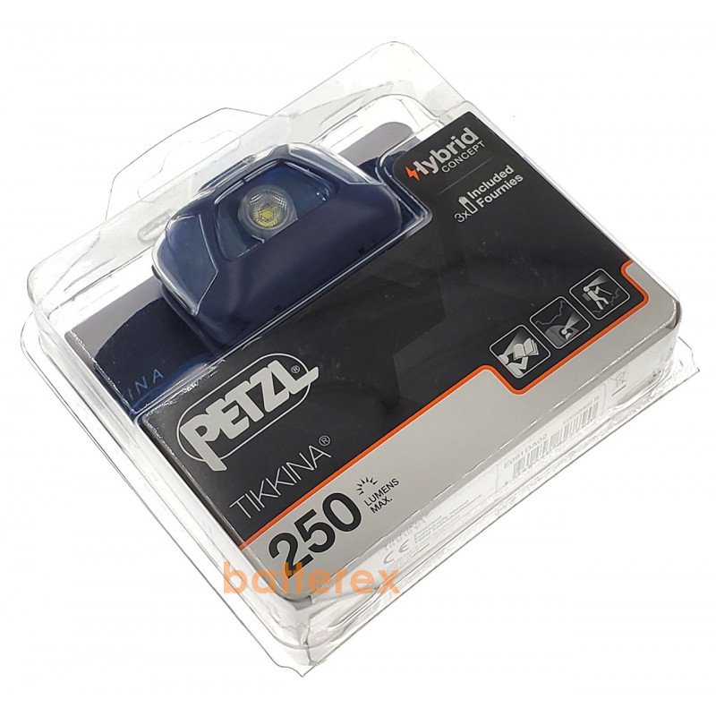 Налобный фонарь Petzl Tikkina 250 lumens Blue (3 AAA, 3 режима, 120 часов) - оригинал Налобный фонарь Petzl Tikkina 250 lumens Blue (3 AAA, 3 режима, 120 часов) - оригинал
