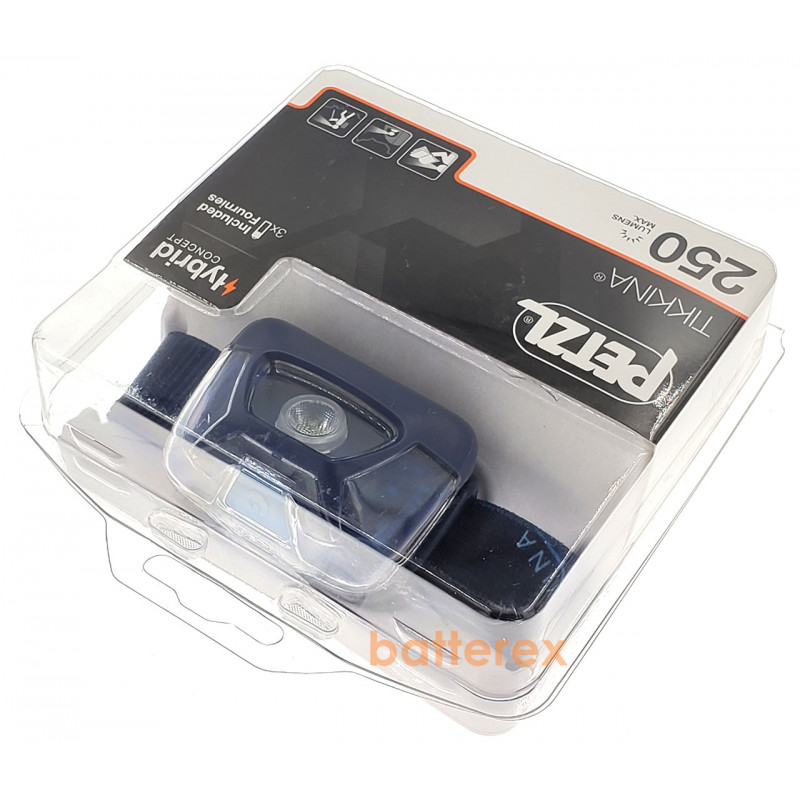 Налобный фонарь Petzl Tikkina 250 lumens Blue (3 AAA, 3 режима, 120 часов) - оригинал Налобный фонарь Petzl Tikkina 250 lumens Blue (3 AAA, 3 режима, 120 часов) - оригинал
