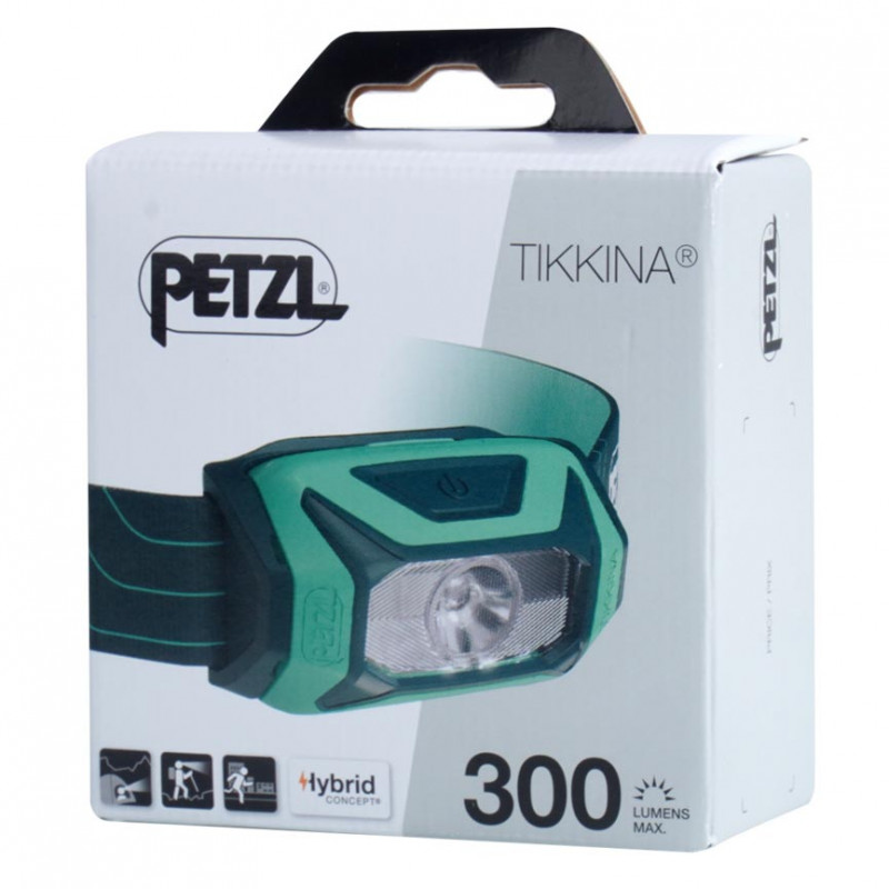 Налобный фонарь Petzl Tikkina 300 lumens Green оригинал - цвет зелёный Налобный фонарь Petzl Tikkina 300 lumens Green оригинал - цвет зелёный