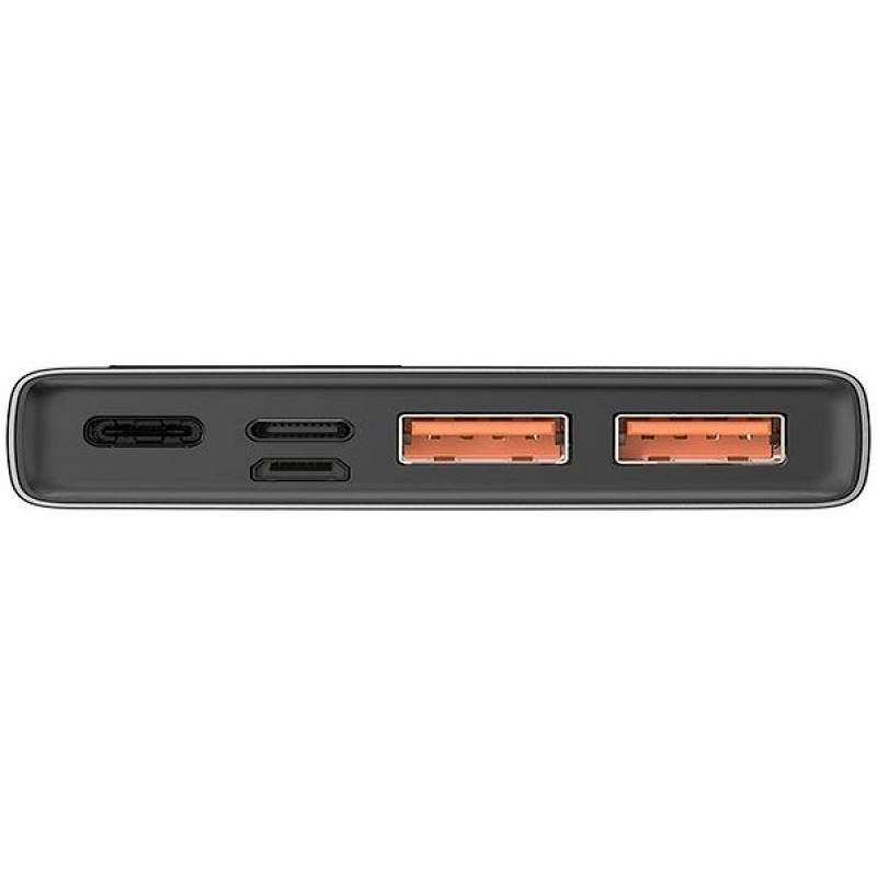 Повербанк Baseus Adaman PPIMDA-B0A Metal Black 10000mAh 22.5W - цвет чёрный