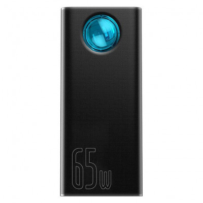 Повербанк Baseus Amblight PPLG-A01 30000mAh 65W Black с функциями быстрого заряда QC 3.0 и PD