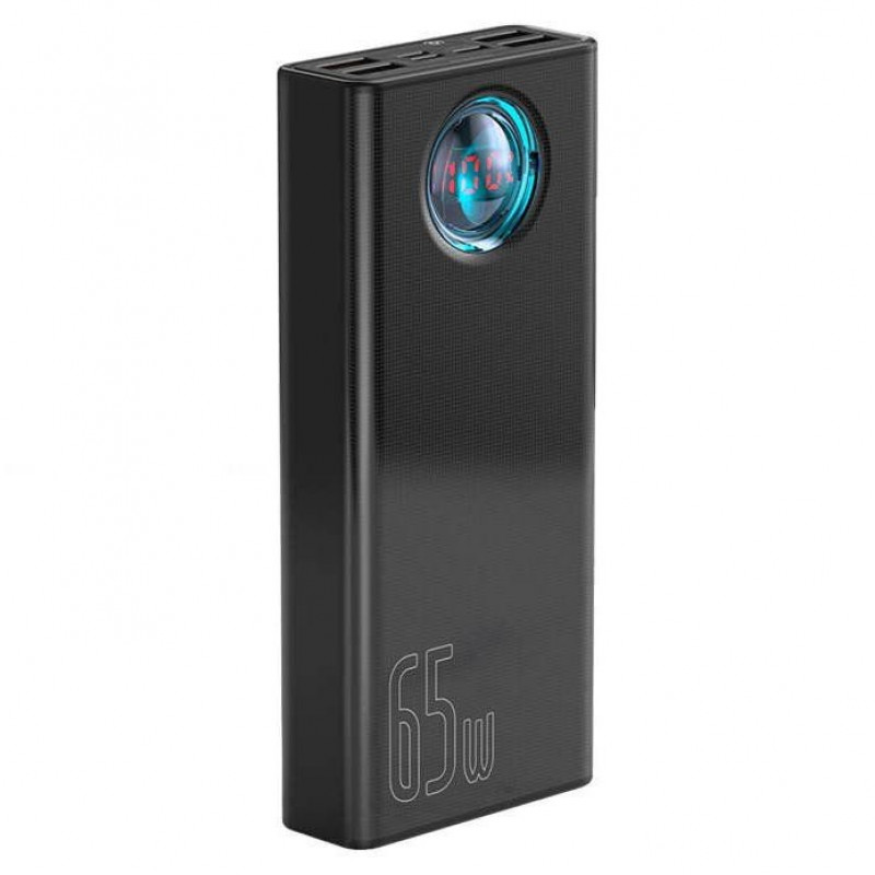 Повербанк Baseus Amblight PPLG-A01 30000mAh 65W Black Повербанк Baseus Amblight PPLG-A01 30000mAh 65W Black