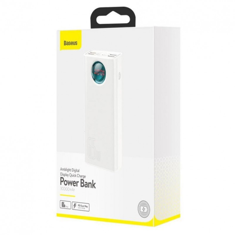 Повербанк Baseus Amblight PPLG-A02 30000mAh 65W White