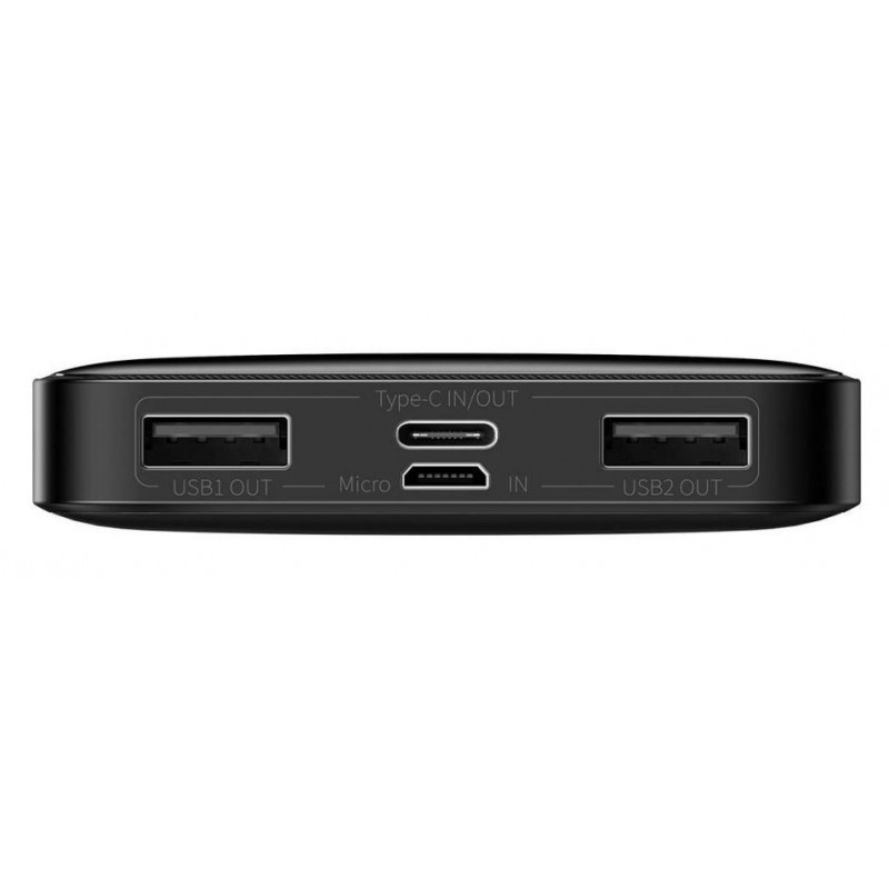 Повербанк Baseus Bipow PPDML-L01 15W 10000mAh - цвет чёрный
