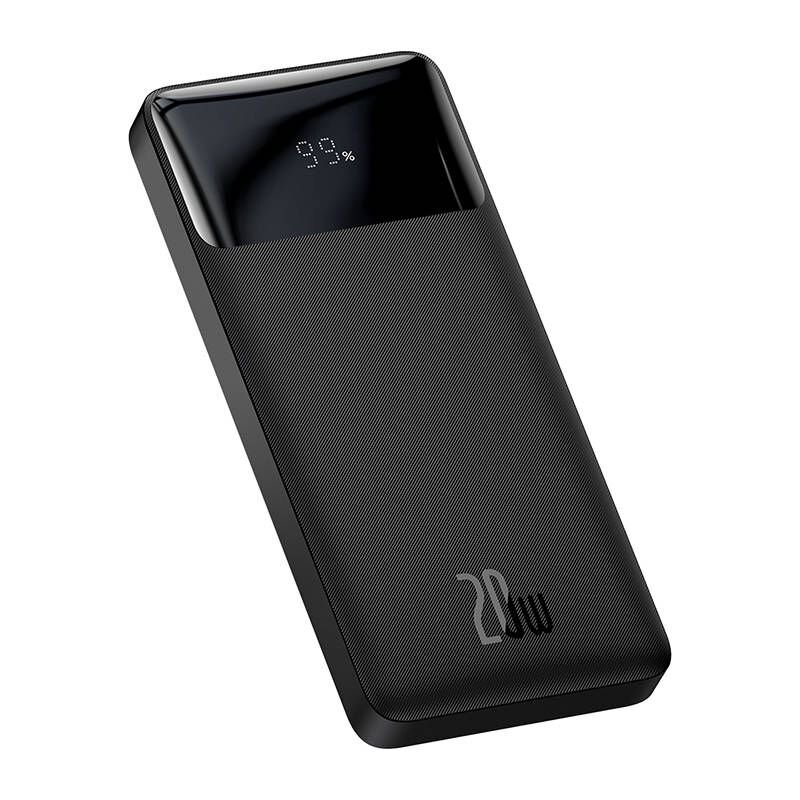 Повербанк Baseus Bipow PPDML-L01 20W QC3.0 PD 10000mAh - цвет чёрный Повербанк Baseus Bipow PPDML-L01 20W QC3.0 PD 10000mAh - цвет чёрный