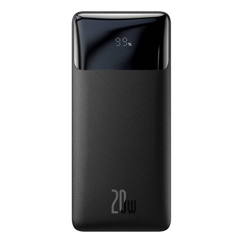 Повербанк Baseus Bipow PPDML-L01 20W QC3.0 PD 10000mAh - цвет чёрный Повербанк Baseus Bipow PPDML-L01 20W QC3.0 PD 10000mAh - цвет чёрный