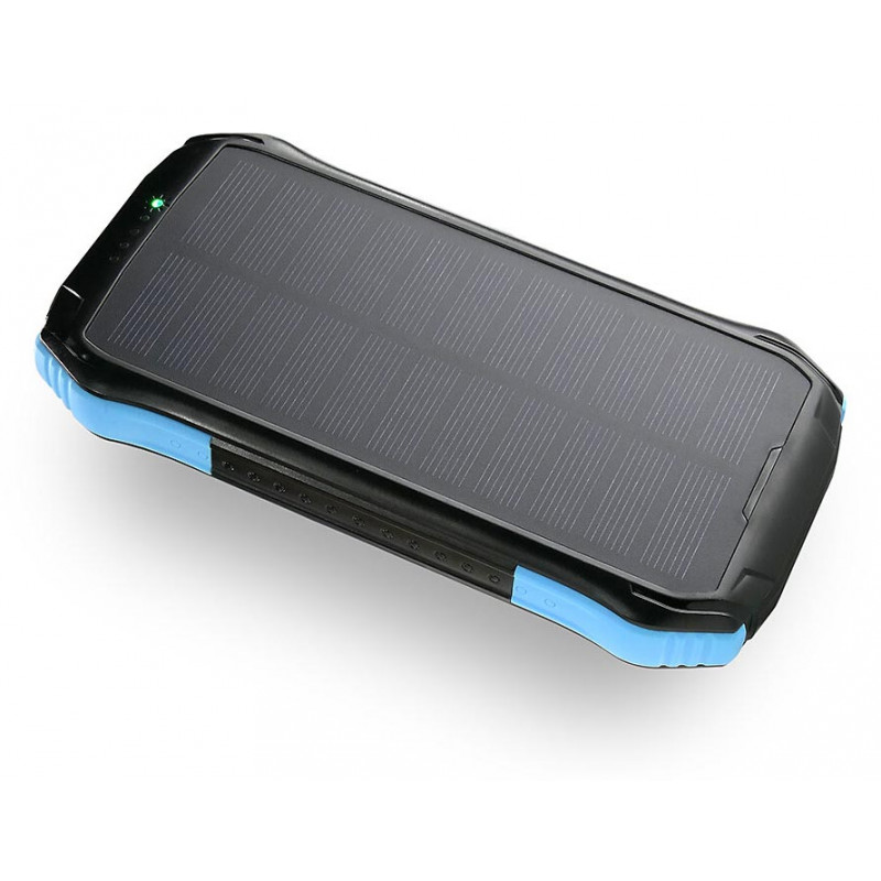 Повербанк с функциями быстрой, беспроводной и солнечной зарядки EverActive Energy Bank EB-S12K 12000mAh Повербанк с функциями быстрой, беспроводной и солнечной зарядки EverActive Energy Bank EB-S12K 12000mAh