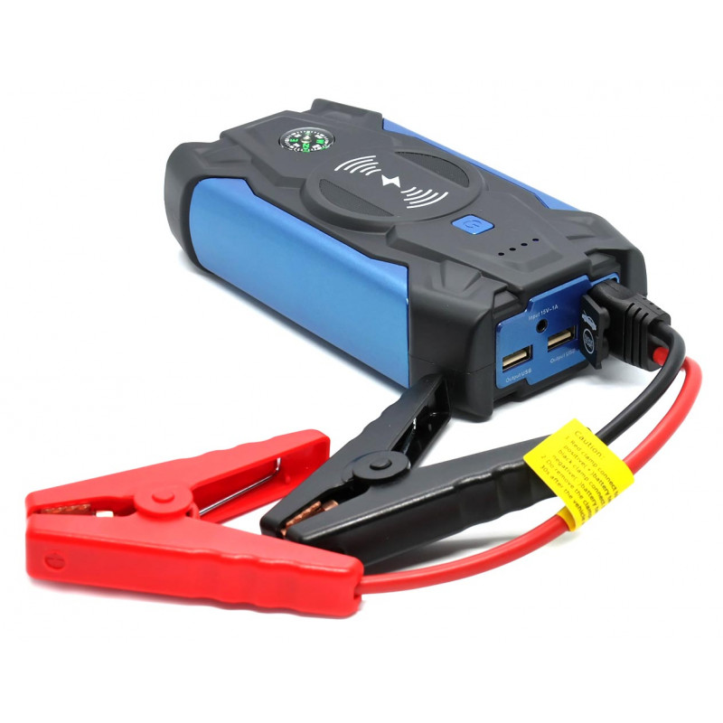 Пусковое устройство для автомобиля - повербанк Car Jump Starter Power Bank HQ-Tech High-Power 39800mAh Blue