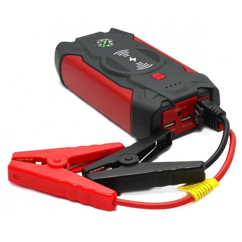 Пусковое устройство для автомобиля - повербанк Car Jump Starter Power Bank HQ-Tech High-Power 39800mAh Red Пусковое устройство для автомобиля - повербанк Car Jump Starter Power Bank HQ-Tech High-Power 39800mAh Red