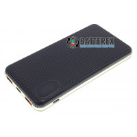 Повербанк PowerBank HQ-Tech 5508QC 10000mah чёрный с поддержкой быстрого заряда QuickCharge 3.0
