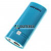 HQ-Tech PowerBank Case HY-708 - повербанк на 2 аккумулятора 18650 с фонариком - цвет голубой