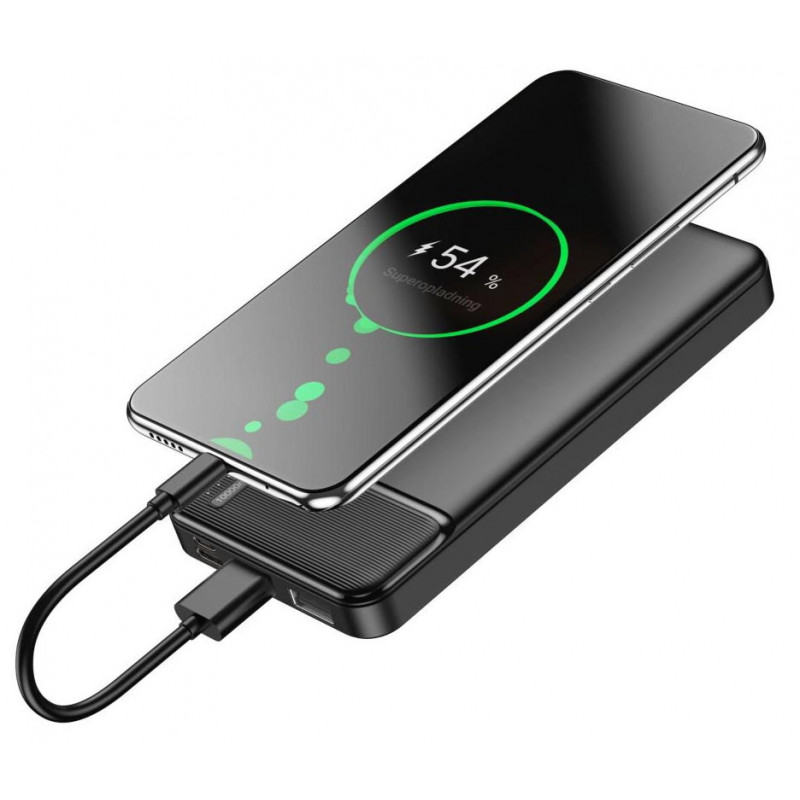 Повербанк Maxlife MXPB-01 10000mAh реальная ёмкость