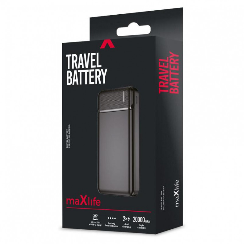Повербанк Maxlife MXPB-01 20000mAh реальная ёмкость Повербанк Maxlife MXPB-01 20000mAh реальная ёмкость