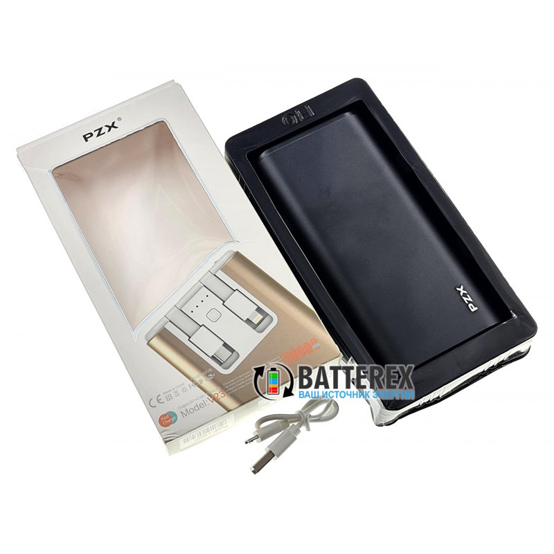 Повербанк PXZ V23 20000mah чёрный