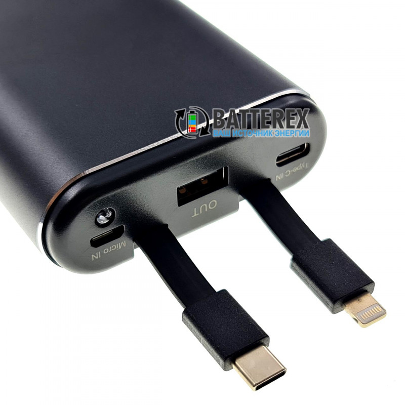 Повербанк PXZ V23 20000mah чёрный