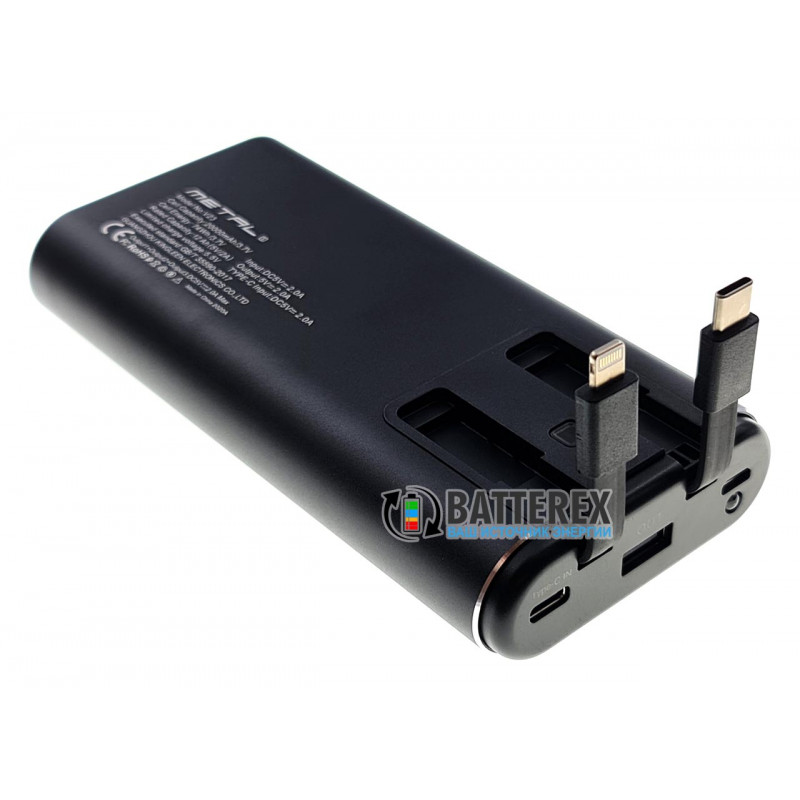 Повербанк PXZ V23 20000mah чёрный