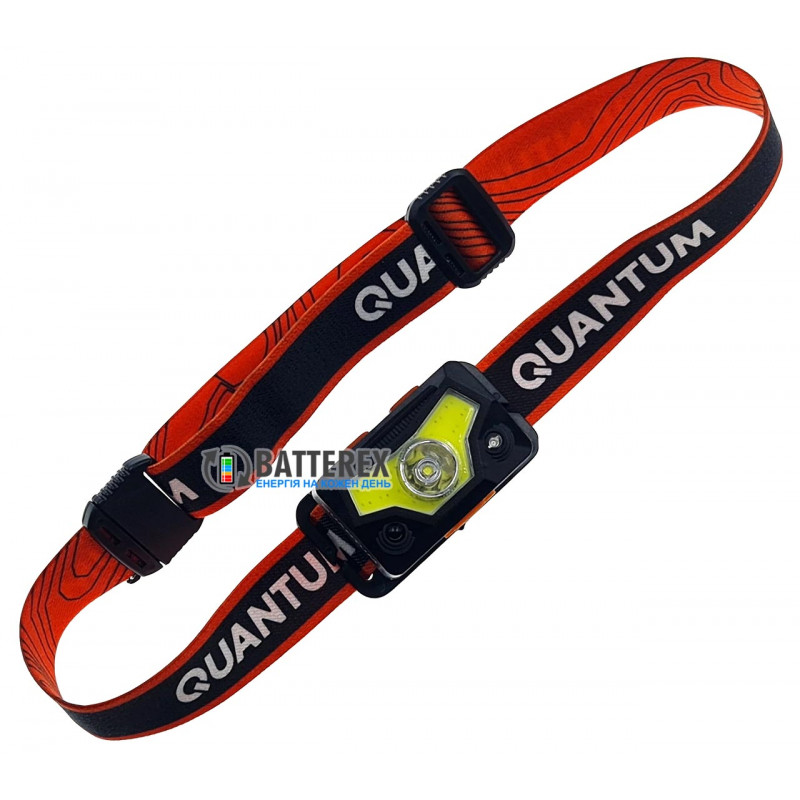 Фонарь сенсорный кемпинговый и налобный Quantum Master QM-FL4020 с белым и красным светом и зарядкой от USB Фонарь сенсорный кемпинговый и налобный Quantum Master QM-FL4020 с белым и красным светом и зарядкой от USB