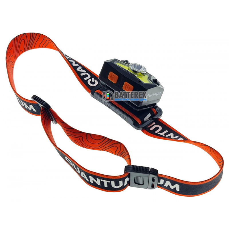 Фонарь сенсорный кемпинговый и налобный Quantum Master QM-FL4020 с белым и красным светом и зарядкой от USB Фонарь сенсорный кемпинговый и налобный Quantum Master QM-FL4020 с белым и красным светом и зарядкой от USB