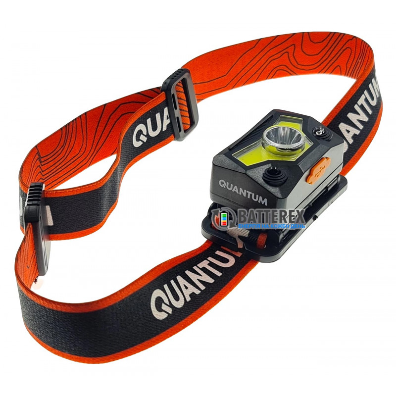Фонарь сенсорный кемпинговый и налобный Quantum Master QM-FL4020 с белым и красным светом и зарядкой от USB Фонарь сенсорный кемпинговый и налобный Quantum Master QM-FL4020 с белым и красным светом и зарядкой от USB