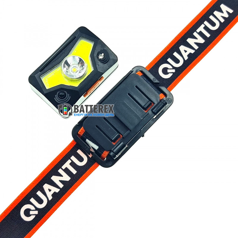 Фонарь сенсорный кемпинговый и налобный Quantum Master QM-FL4020 с белым и красным светом и зарядкой от USB Фонарь сенсорный кемпинговый и налобный Quantum Master QM-FL4020 с белым и красным светом и зарядкой от USB