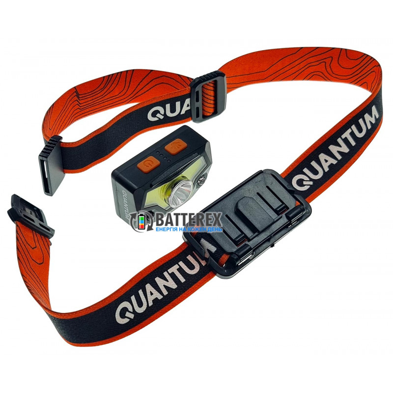 Фонарь сенсорный кемпинговый и налобный Quantum Master QM-FL4020 с белым и красным светом и зарядкой от USB Фонарь сенсорный кемпинговый и налобный Quantum Master QM-FL4020 с белым и красным светом и зарядкой от USB