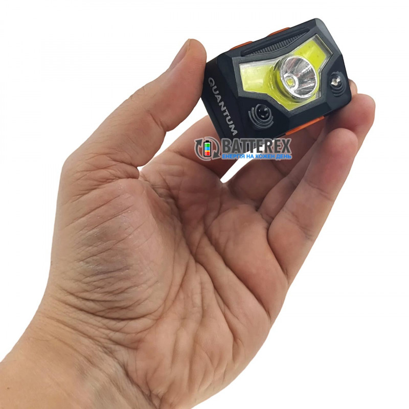 Фонарь сенсорный кемпинговый и налобный Quantum Master QM-FL4020 с белым и красным светом и зарядкой от USB Фонарь сенсорный кемпинговый и налобный Quantum Master QM-FL4020 с белым и красным светом и зарядкой от USB