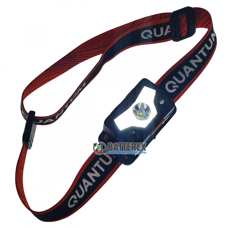 Фонарь сенсорный кемпинговый и налобный Quantum Master QM-FL4020 с белым и красным светом и зарядкой от USB Фонарь сенсорный кемпинговый и налобный Quantum Master QM-FL4020 с белым и красным светом и зарядкой от USB