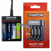Зарядное устройство Quantum QM-BC3040 на 4 аккумулятора AA и AAA Li-ion 1.5V