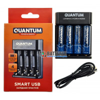 Quantum QM-BC3040 зарядное устройство на 4 AA и AAA Li-ion 1.5V + 4 аккумулятора AA Li-ion Tenavolts 2775mWh 1.5V Quantum QM-BC3040 зарядное устройство на 4 AA и AAA Li-ion 1.5V + 4 аккумулятора AA Li-ion Tenavolts 2775mWh 1.5V