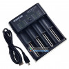 Универсальное зарядное устройство Quantum QM-BC4040 на 4 аккумулятора Li-ion 3.7V и NiMH 1.2V