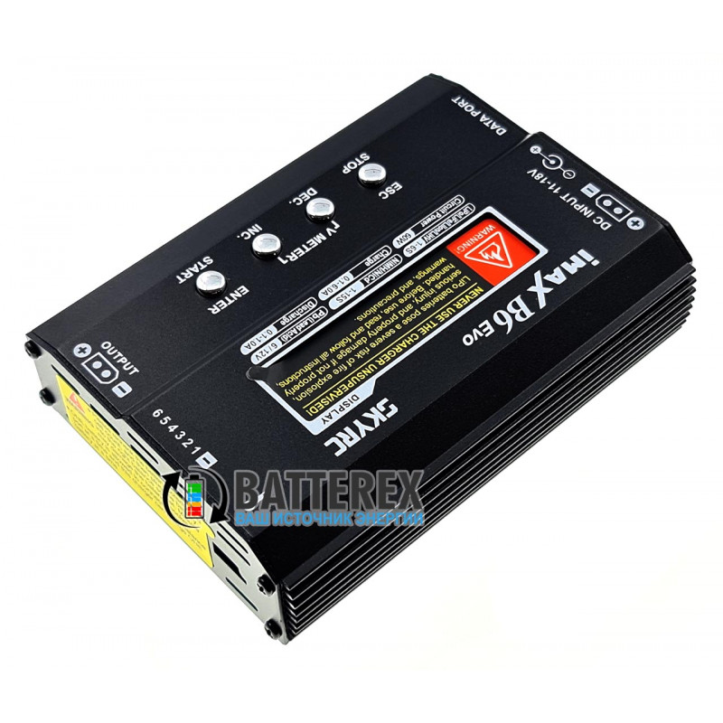 Балансировочное зарядное устройство SkyRC iMAX B6 Evo 60W 6A без блока питания Балансировочное зарядное устройство SkyRC iMAX B6 Evo 60W 6A без блока питания