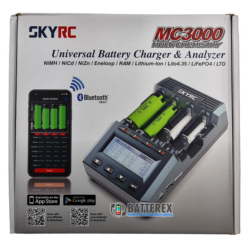 Продвинутое интеллектуальное зарядное устройство SkyRC MC3000 Продвинутое интеллектуальное зарядное устройство SkyRC MC3000