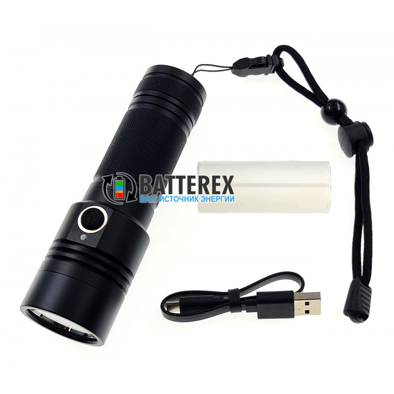Ручной тактический фонарь Soshine TC17 USB