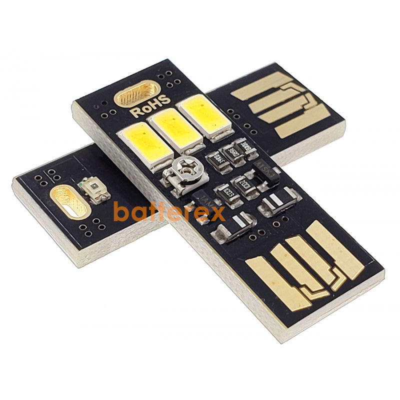 USB LED мини-светильник Soshine LED2 c датчиком освещённости USB LED мини-светильник Soshine LED2 c датчиком освещённости
