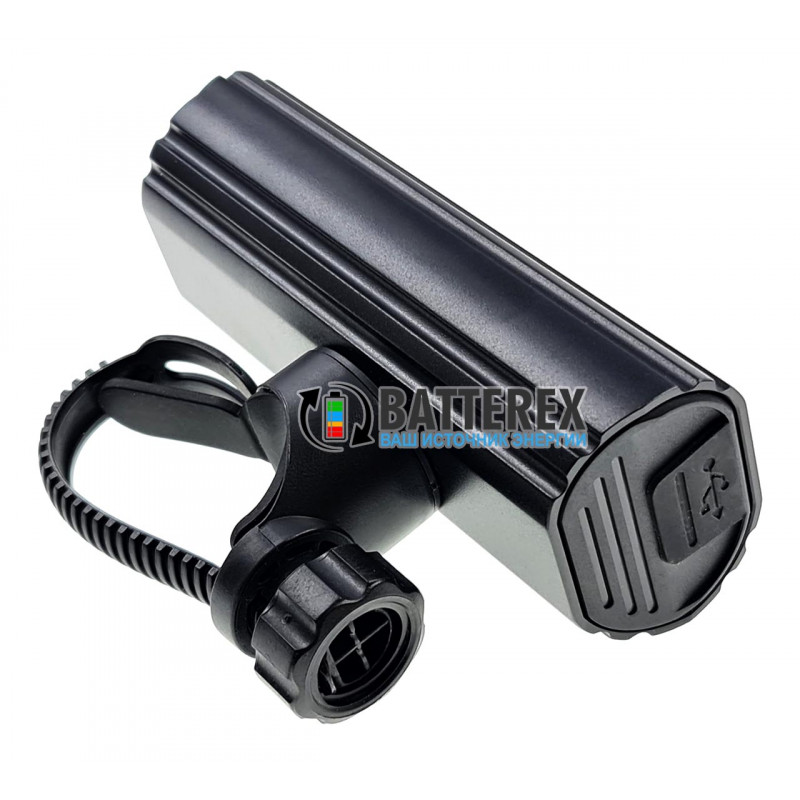 Велосипедный фонарь Soshine TB1 с креплением на руль и зарядкой от USB Type-C