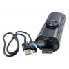 Велосипедный фонарь Soshine TB1 с креплением на руль и зарядкой от USB Type-C