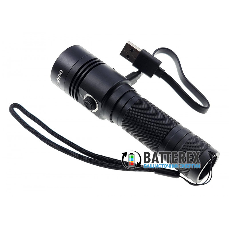 Фонарь Soshine TC14 USB (3 режима яркости, алюминиевый корпус, 1100 люмен, встроенная USB-зарядка, защита от воды) Фонарь Soshine TC14 USB (3 режима яркости, алюминиевый корпус, 1100 люмен, встроенная USB-зарядка, защита от воды)