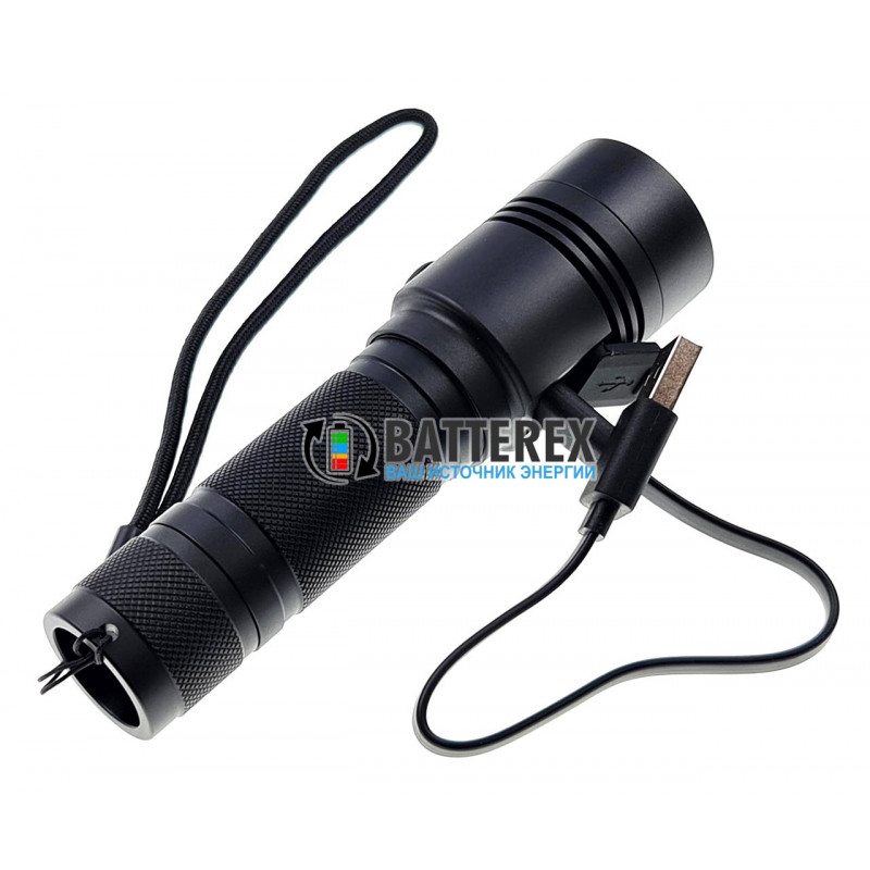 Фонарь Soshine TC14 USB (3 режима яркости, алюминиевый корпус, 1100 люмен, встроенная USB-зарядка, защита от воды) Фонарь Soshine TC14 USB (3 режима яркости, алюминиевый корпус, 1100 люмен, встроенная USB-зарядка, защита от воды)