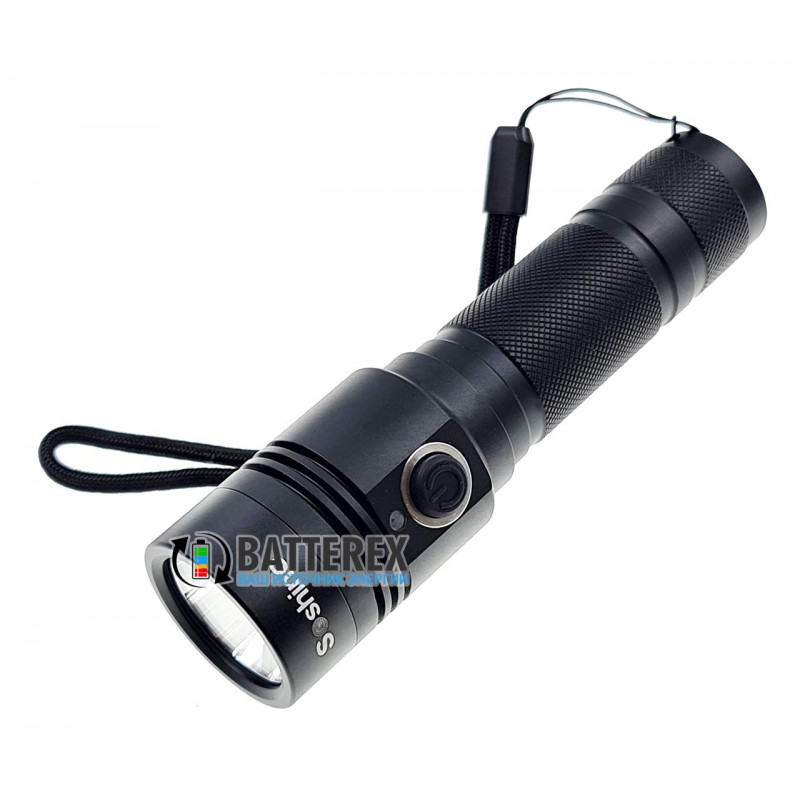 Фонарь Soshine TC14 USB (3 режима яркости, алюминиевый корпус, 1100 люмен, встроенная USB-зарядка, защита от воды) Фонарь Soshine TC14 USB (3 режима яркости, алюминиевый корпус, 1100 люмен, встроенная USB-зарядка, защита от воды)