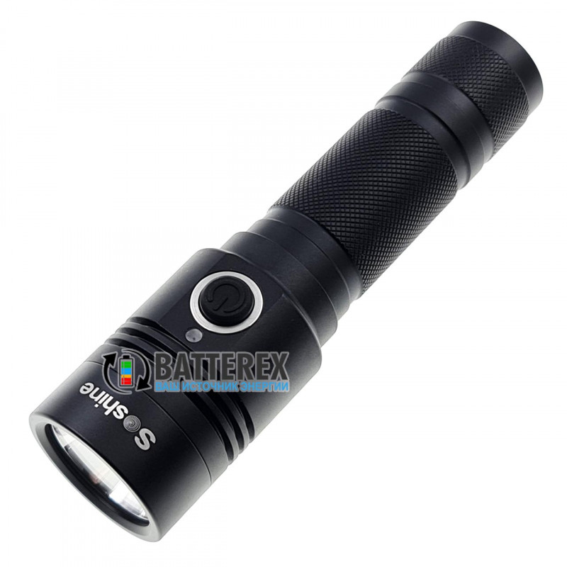 Фонарь Soshine TC14 USB (3 режима яркости, алюминиевый корпус, 1100 люмен, встроенная USB-зарядка, защита от воды) Фонарь Soshine TC14 USB (3 режима яркости, алюминиевый корпус, 1100 люмен, встроенная USB-зарядка, защита от воды)