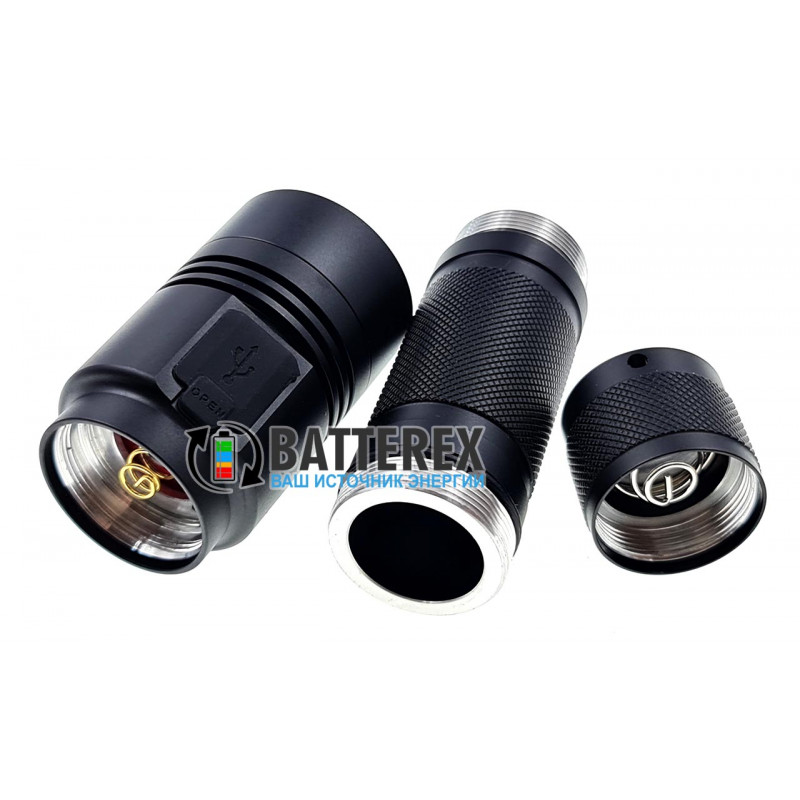 Фонарь Soshine TC14 USB (3 режима яркости, алюминиевый корпус, 1100 люмен, встроенная USB-зарядка, защита от воды) Фонарь Soshine TC14 USB (3 режима яркости, алюминиевый корпус, 1100 люмен, встроенная USB-зарядка, защита от воды)