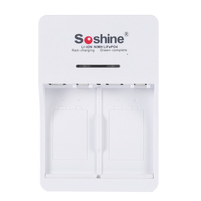 Soshine SC-V1 (Fe) - универсальное зарядное устройство для Крон Ni-MH/Li-ion/LiFePO4