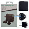 Cетевое USB зарядное устройство HQ-Tech 65W GaN Global Travel Charger на 3 порта USB со съёмными вилками с быстрым зарядом QC 3.0 и PD Cетевое USB зарядное устройство HQ-Tech 65W GaN Global Travel Charger на 3 порта USB со съёмными вилками с быстрым зарядом QC 3.0 и PD