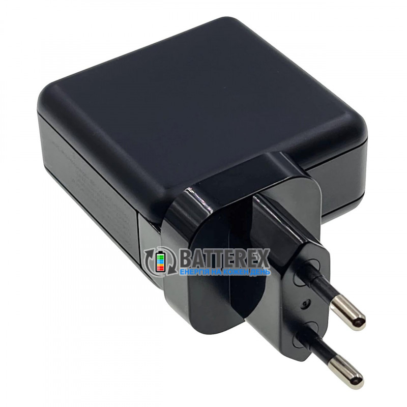 Cетевое USB зарядное устройство HQ-Tech 65W GaN Global Travel Charger на 3 порта USB со съёмными вилками с быстрым зарядом QC 3.0 и PD Cетевое USB зарядное устройство HQ-Tech 65W GaN Global Travel Charger на 3 порта USB со съёмными вилками с быстрым зарядом QC 3.0 и PD
