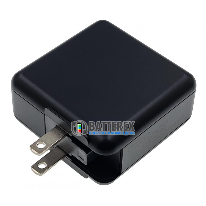 Cетевое USB зарядное устройство HQ-Tech 65W GaN Global Travel Charger на 3 порта USB со съёмными вилками с быстрым зарядом QC 3.0 и PD Cетевое USB зарядное устройство HQ-Tech 65W GaN Global Travel Charger на 3 порта USB со съёмными вилками с быстрым зарядом QC 3.0 и PD