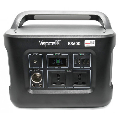 Vapcell ES600 - портативная зарядна станция 622Wh 600W 28800mAh