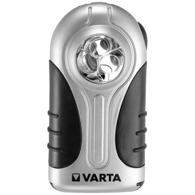 Varta Led Silver Light 16647 - ручной фонарь на клипсе с питанием от 3хААА